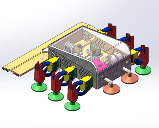 擦窗机器人SW三维缩略图